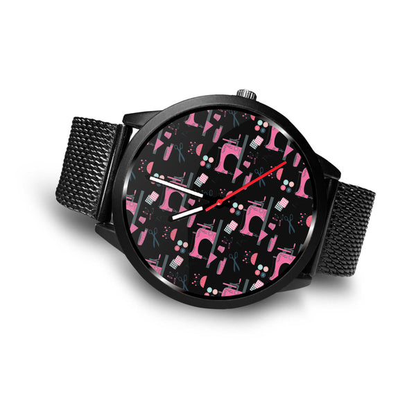 Sew Medley Watch (Black)