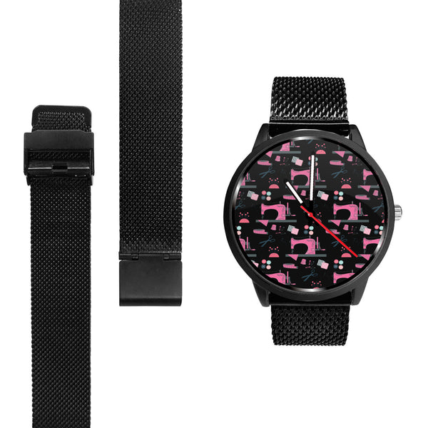 Sew Medley Watch (Black)