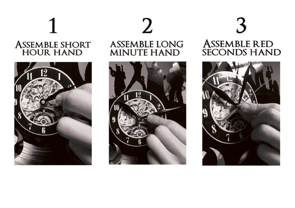 Sewing Machine Shape Vinyl Wall Clock with and without LED Light Options