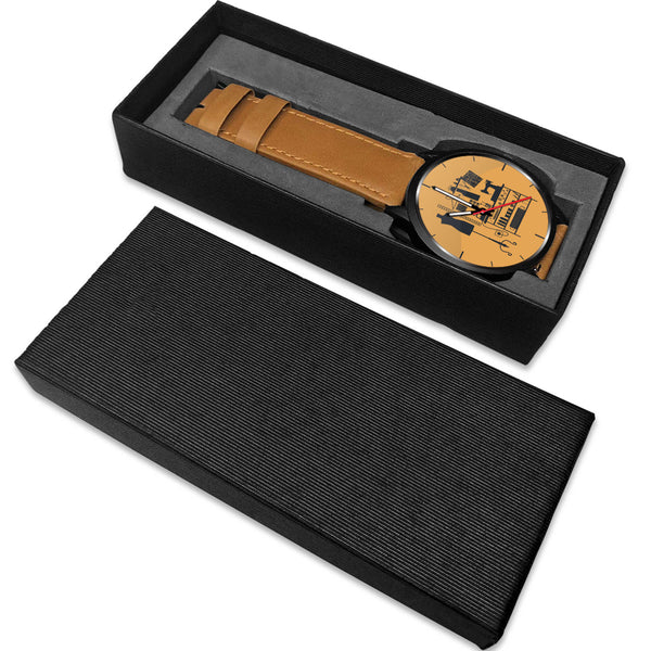 Classic Fashion Sewing Watch (Brown)